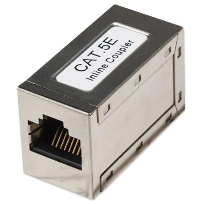Adapter Łącznik Sieciowy LAN RJ45 Cat5e Ekranowany FTP Intellinet