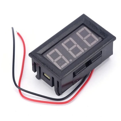 1PC RED DIY МІНІ VOLTMETER ТЕСТЕР 3-DIGITAL VOLTAGE ТЕСТ BATTERY DC4~76277