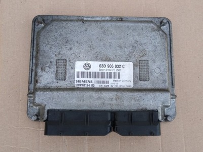 UNIDAD DE CONTROL DEL MOTOR 03D906032C VW SEAT SKODA 1,2 12V  