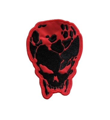 Naszywka haftowana DESTRUCTION - Skull [red]