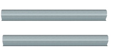 Пороги ремкомплект fiat doblo 01-10 pod дверь задние левая + правая комплект фото №1