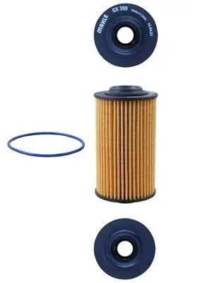 Фильтр масла ox 399d mahle cadillac cts фото №1