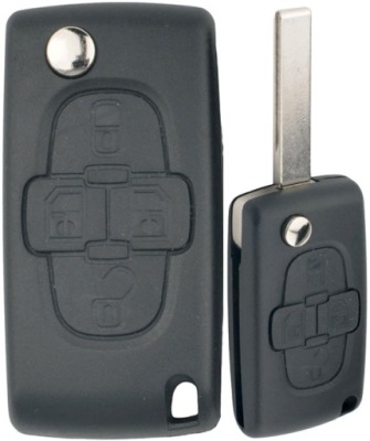 Peugeot 1007 5008 ключ pilot корпус жало hu83 фото №1