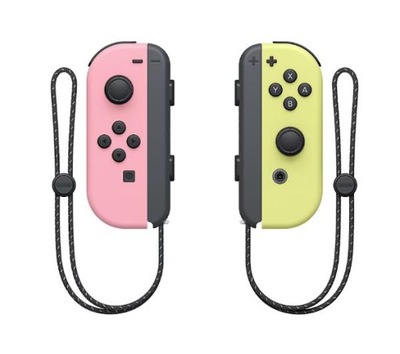 Gamepad Kontroler bezprzewodowy Nintendo Switch Joy-Con Pair Różowo-żółty