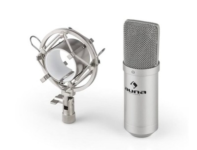 Mikrofon pojemnościowy wokalowy Auna Pro MIC-900S-LED