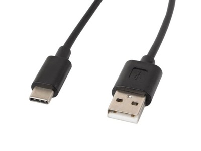 Kabel USB-C - USB-A 2.0 Lanberg 1.8m