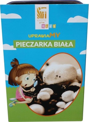 GRZYBNIA pieczarki zestaw do uprawy dla dzieci