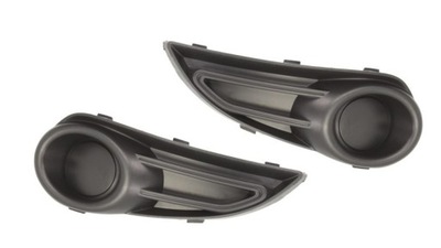 Решётка радиатора решётка заглушка противотуманной фары citroen c1 09- фото №1