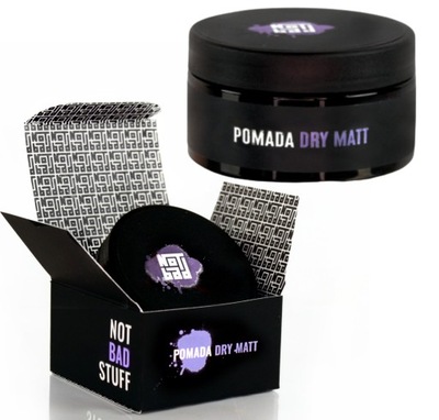 NOT BAD - Matná pomáda na vlasy Dry Matt Pomade 100ml