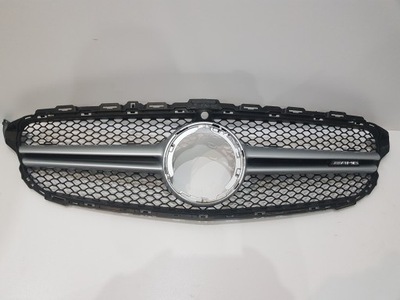 Решітка радіатора, решітка радіатора mercedes w205 amg sport фото №1