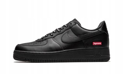 Nike Air Force 1 Low Czarne Supreme