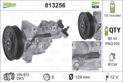 KOMPRESORIUS KONDICIONAVIMO VALEO 813256 926009154R 