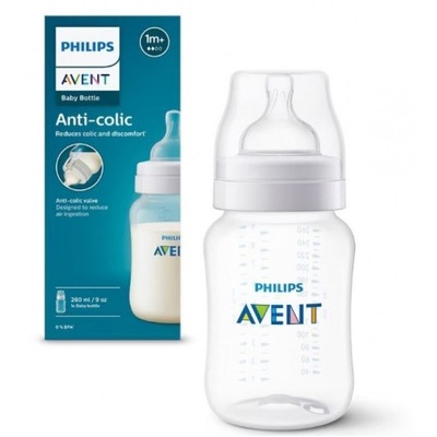 AVENT BUTELKA ANTYKOLKOWA CLASSIC ANTI-COLIC 260 ML