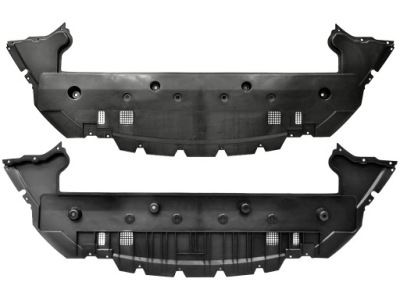 Ford fusion 2017-2019 накладка плита під  бампер hs738b384a фото №1