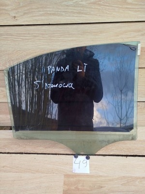 Стекло боковая дверь левый задняя тонированная пленка fiat panda ii 5d фото №1