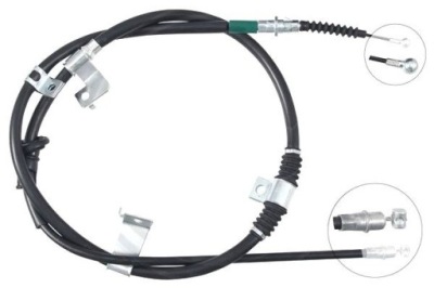 Трос гальма ручного mitsubishi asx 2010/02- фото №1