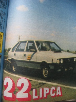 MOTOR Polonez Tarpan Badanie drog. 39 numerów 1987