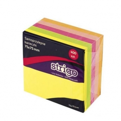 Karteczki samoprzylepne Strigo 400 kartek