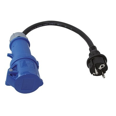 ADAPTER GNIAZDO CEE PORTOWE - WTYCZKA 230V EC34