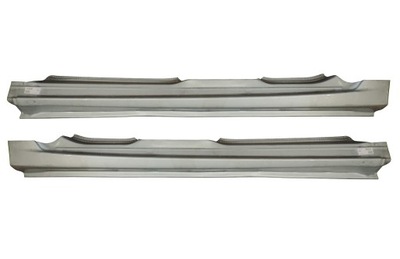 Mazda 2 de 07-15 ремкомплект поріг пороги оцинковка якість le+pr фото №1