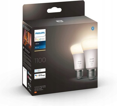 ŻARÓWKA SMART LED WHITE E27 2 SZT. (371)
