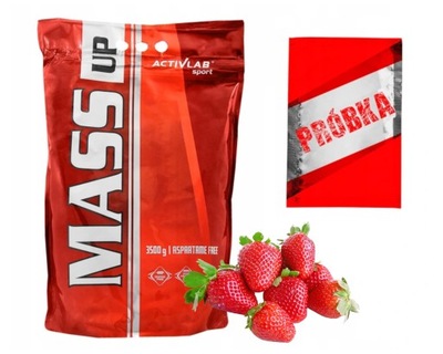 MASS UP 3500g 3,5k MUTANT ACTIVLAB MASA GAINER XXL