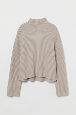 H&M 42/XL sweter w prążki