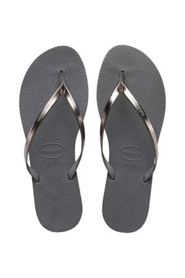 Japonki Havaianas szare rozm. 41-42