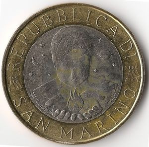 1000 Lirów 1999 Mennicza (UNC)