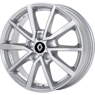 NEW ALLOY WHEELS (TITANIUM) MAKE PLATIN-RENAULT 17