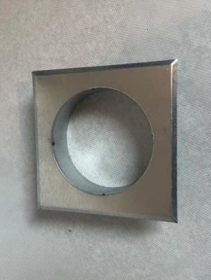 Rozeta rurowa ocynkowana fi 110 mm