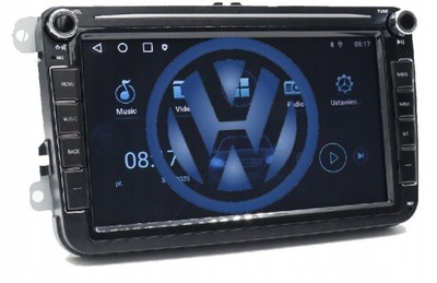 RADIO ANDROID VW PASSAT B6 B7 GOLF 5 V 6 VI GPS  