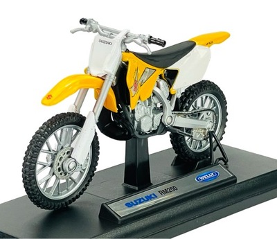 WELLY SUZUKI RM250 1:18 MOTOCYKL NOWY MODEL