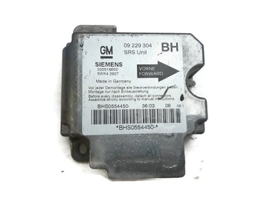 Opel astra g подушка безопасности датчик 09229304 фото №1