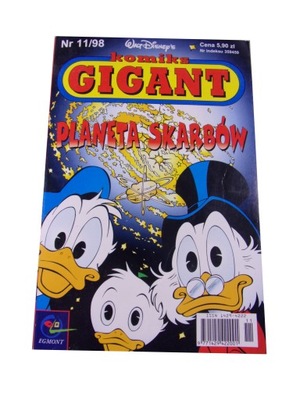 KOMIKS GIGANT 11/98 PLANETA SKARBÓW