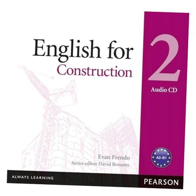 ENGLISH FOR CONSTRUCTION 2 CD-AUDIO OOP EVAN FRENDO