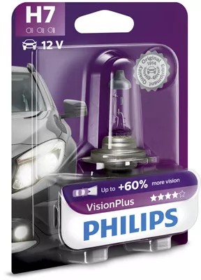 Philips H7 55 W 12972VPB1