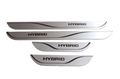 Накладки na поріг алюміній toyota corolla e21 ts sd фото №1