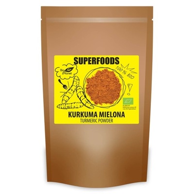 KURKUMA MIELONA BIO 200 g - BIO PLANET (BIO PLANET - seria SUPERFOODS) BIO