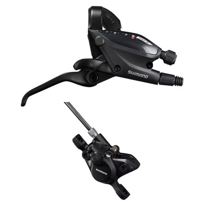 Hamulec tarczowy Shimano z klamką ST-EF505 + zacis