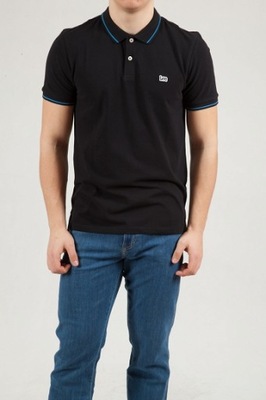 T-shirt Męski Lee Pique Polo Black L61ARL01 R.M