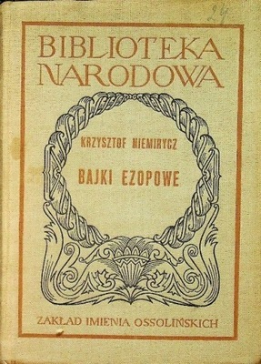 Krzysztof Niemirycz - Bajki ezopowe