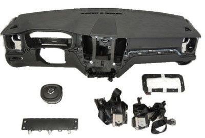 Volvo xc60 ii 2 нитка панель приладів подушки безпеки ремені комплект фото №1