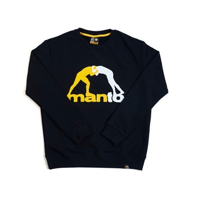 BLUZA CREWNECK MANTO logo 2.0 czarna XS