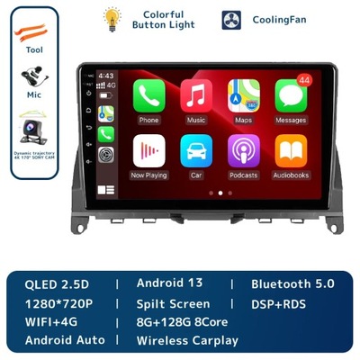 NAVEGACIÓN GPS PARA MERCEDES GASOLINA C CLASE 3 W204 S204 2006-2011 CAR CARPLAY  