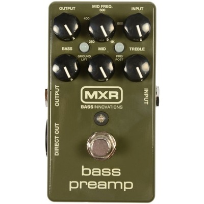 DUNLOP MXR M-81 DL E M 81 Bass Preamp efekt basowy