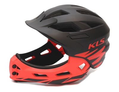 Kask dziecięcy Kellys Sprout Black-Red XS 47-52cm