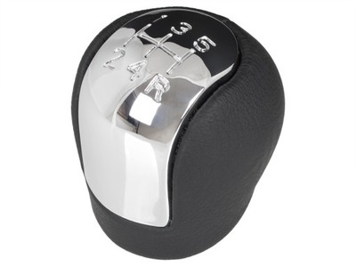 Opel vectra c signum 02-08 ручка рычаг переключения передач 5 кожа фото №1