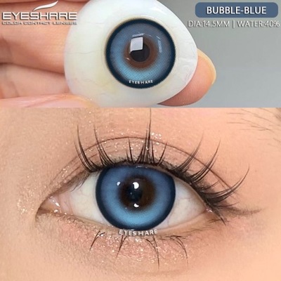 soczewki kontaktowe dla oczu niebieskie soczewki