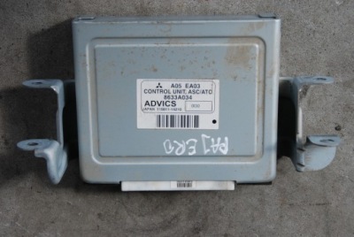 Mitsubishi pajero iv 8633a034 модуль блок управления asc фото №1